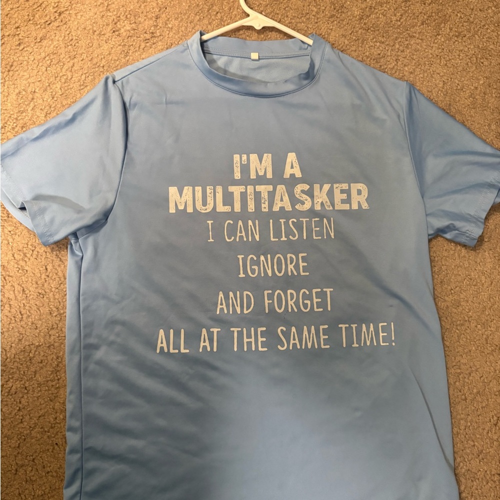 Blue Graphic Men's T-Shirt